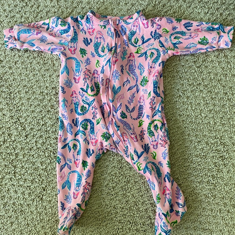 Lilly Pulitzer Footed Pajamas